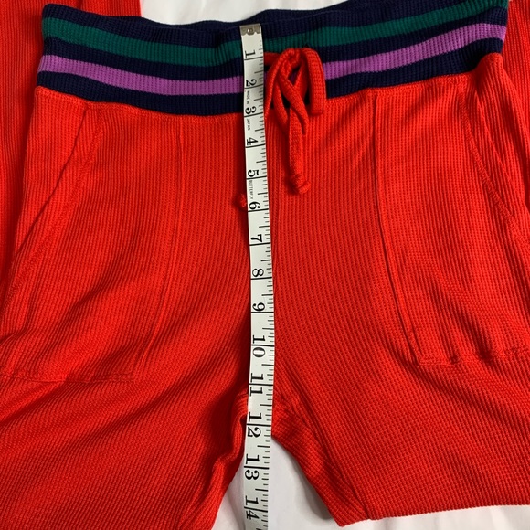NWOT Aerie Red Jogger Pants With Pockets - Picture 7 of 9
